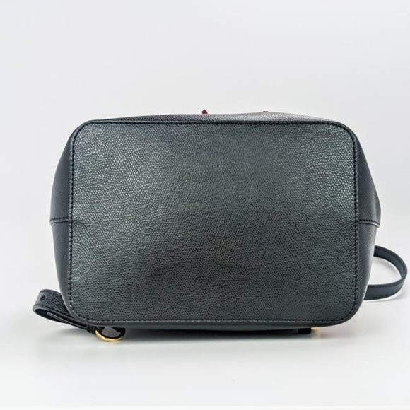 SOLDFendi Zucca Black, Brown, Red Leather Backpack - Picture 3 of 7